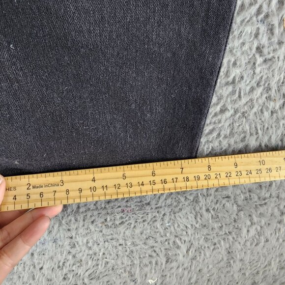 Old Navy Jeans Womens 18 Petite Black Stretch High Rise Curvy Straight - Picture 8 of 13